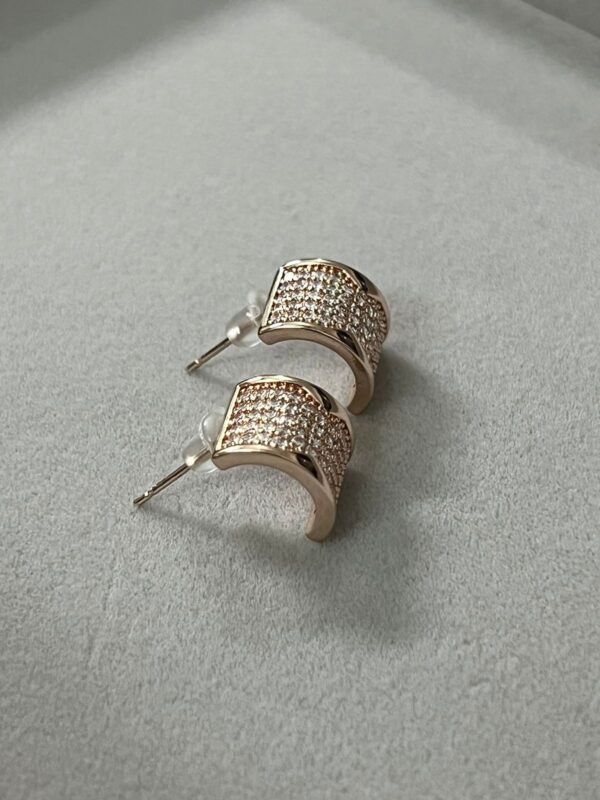 Elora small anti tarnish stud Earrings For Women