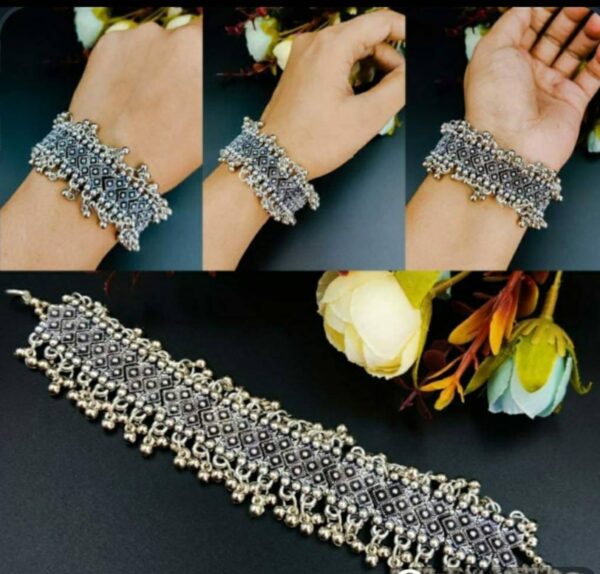 oxidized ghungaru braslet jewelry oxides
