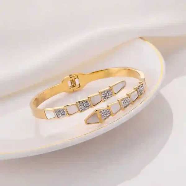 The Shell Snake Bone Anti Tarnish Bracelet