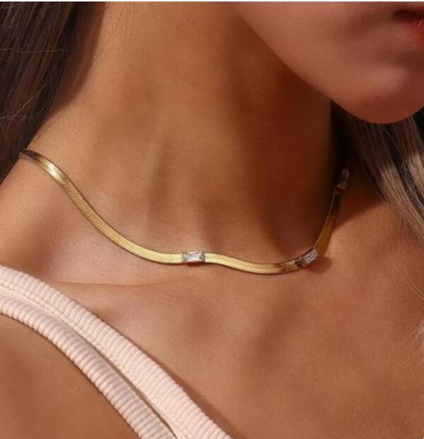 snake chain anti tarnish neck chain