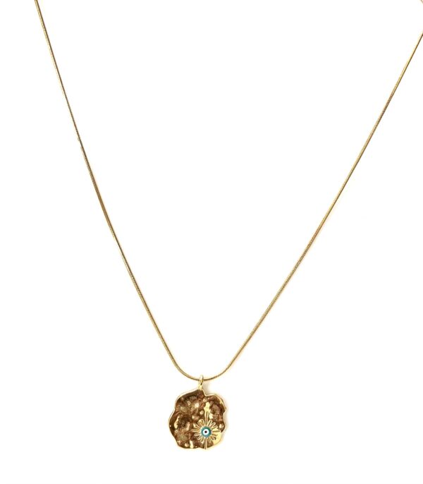 The Golden Eye - 18K Gold Plated Necklace