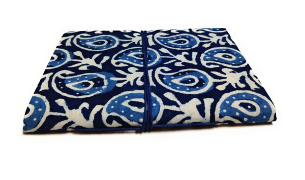 Handmade eco friendly block print journal