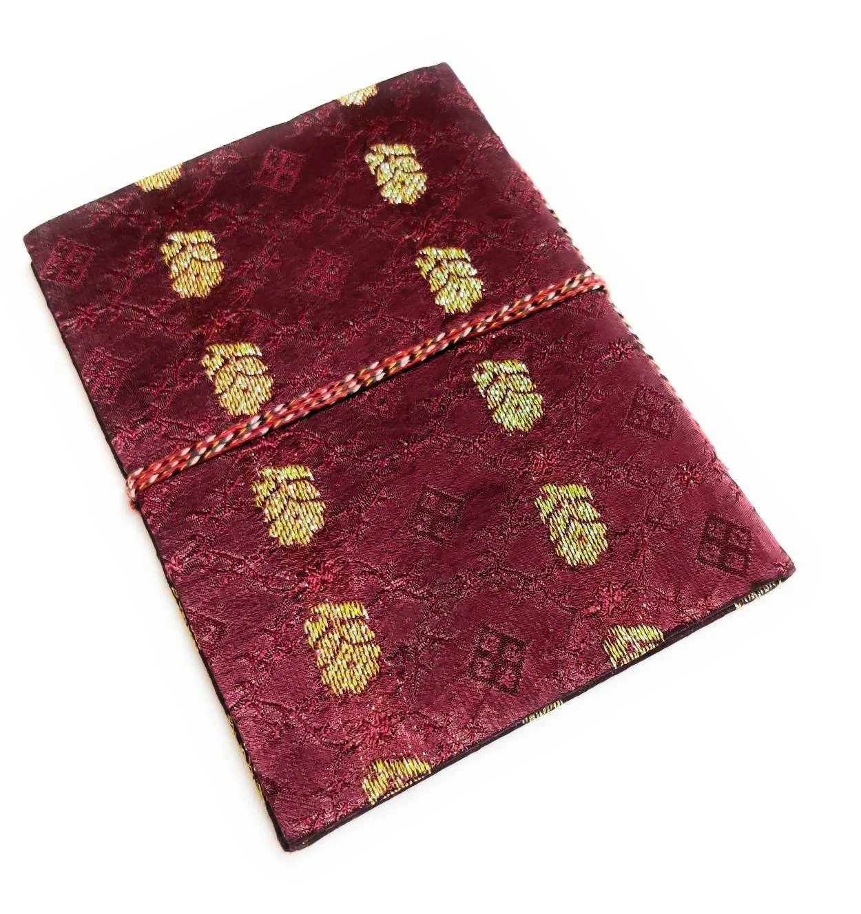 Handmade Sari Journal - Fabric Journal - Handbound Notebook
