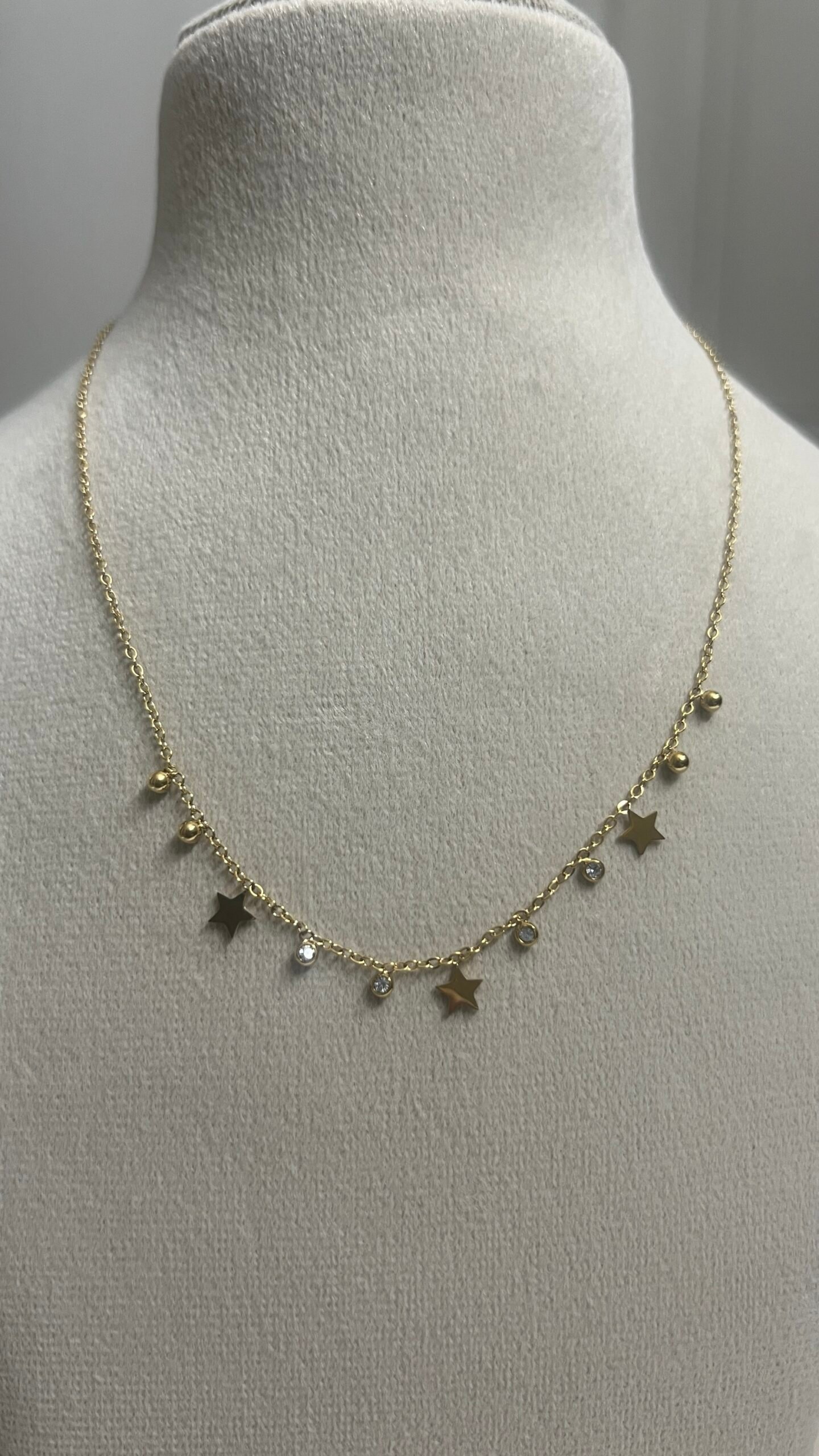 Tiny stars 18K Gold Plated Necklace