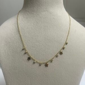 Tiny stars 18K Gold Plated Necklace